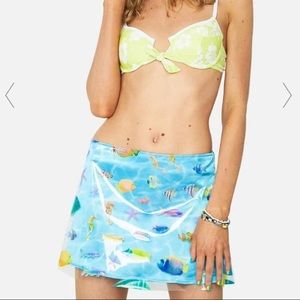 Under the sea mini skirt🐠🌊🐬